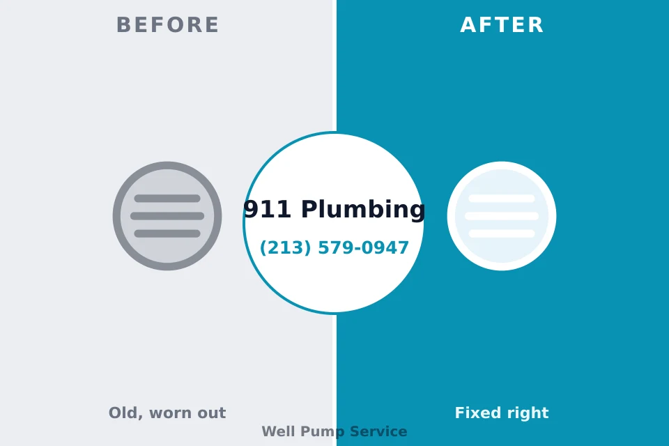 Before and after: plumbing company Fort Worth, TX